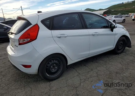 2012 Ford Fiesta Se z USA, uszkodzony, nr VIN 3FADP4EJ7CM183068